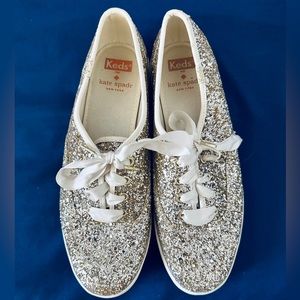 Kate spade glitter shoes